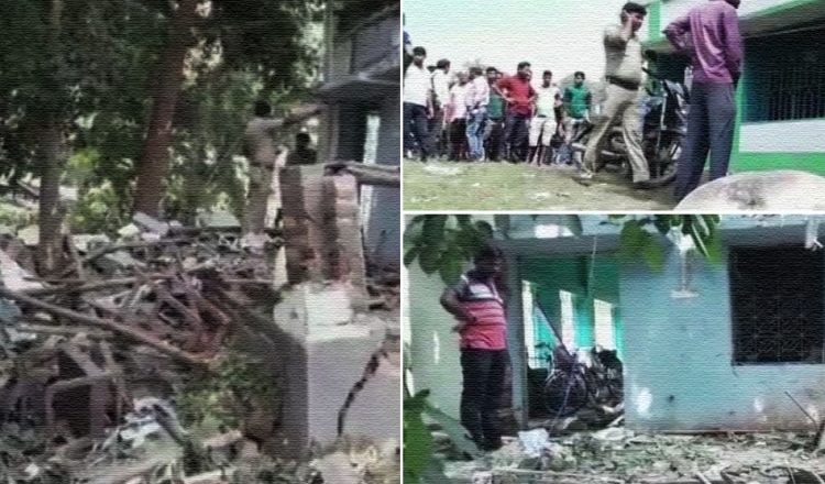 बंगाल के परगना जिले में विस्फोट से एक बच्चे की मौत चार घायल