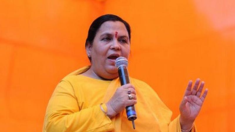 भाजपा प्रचंड बहुमत से विजयी होकर फिर सरकार बनाएगी– उमा भारती / अनामी शरण बबल