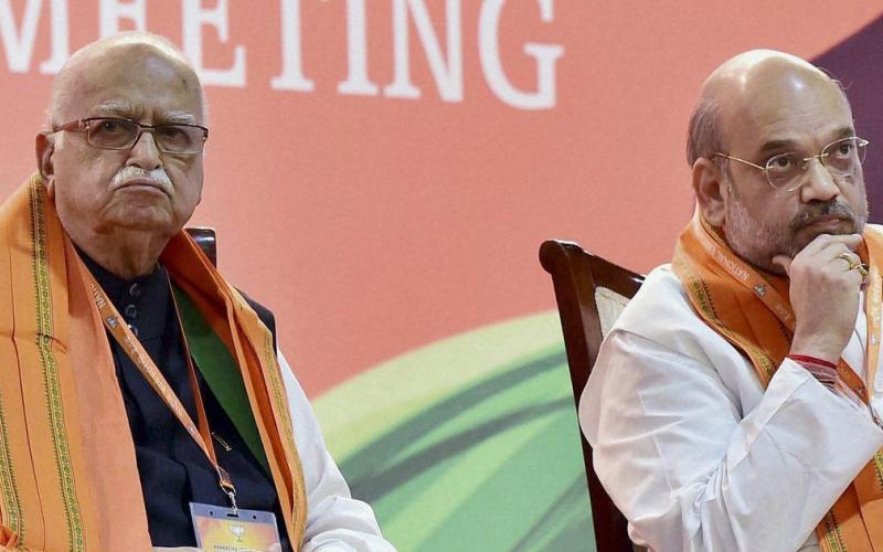 भाजपा के दिग्गज नेता लालकृष्ण आडवाणी का टिकट कटा/ अमित शाह लड़ेंगे गांधीनगर से /