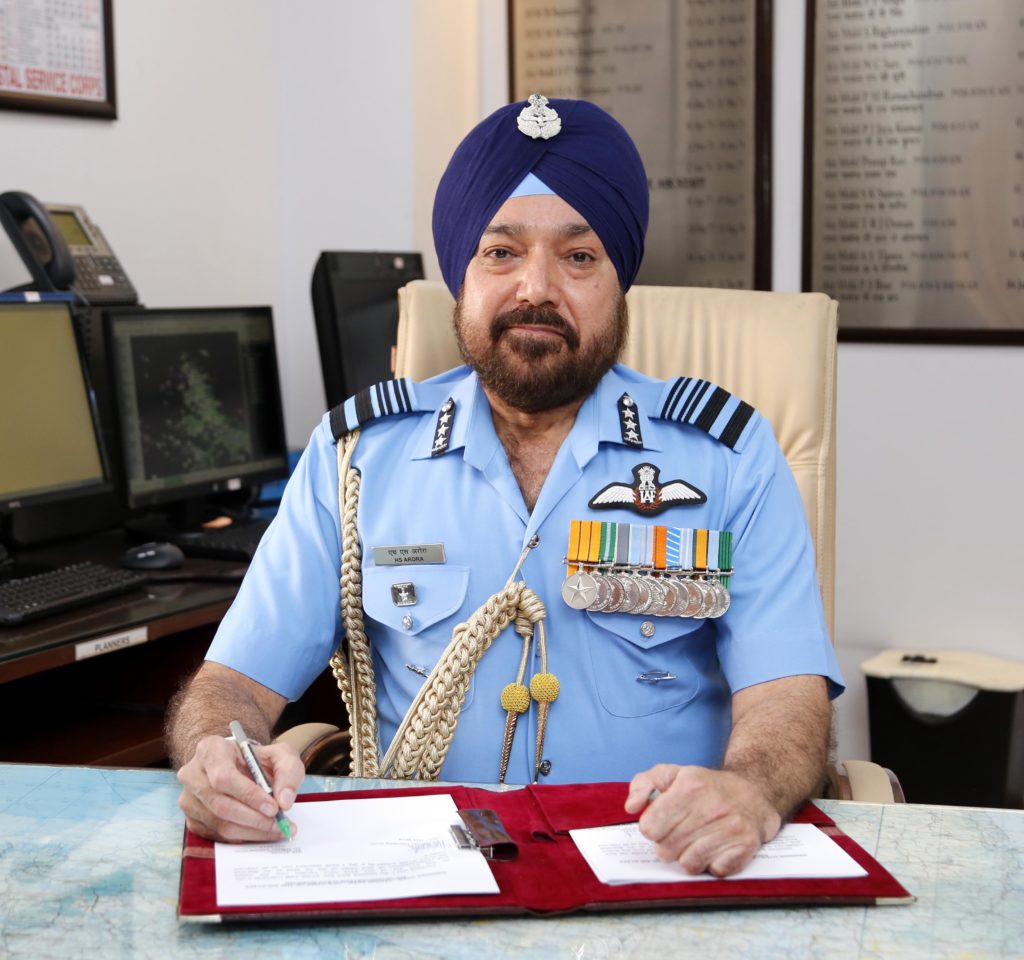 एयर मार्शल हरजीत सिंह अरोड़ा एवीएसएम एडीसी ने वायुसेना उप-प्रमुख का पदभार संभाला