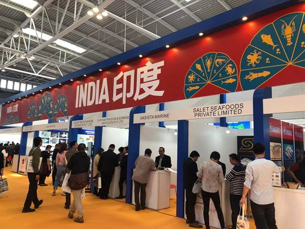 भारत का समुद्र के रास्ते चीन को निर्यात एक अरब अमरीकी डॉलर के करीब