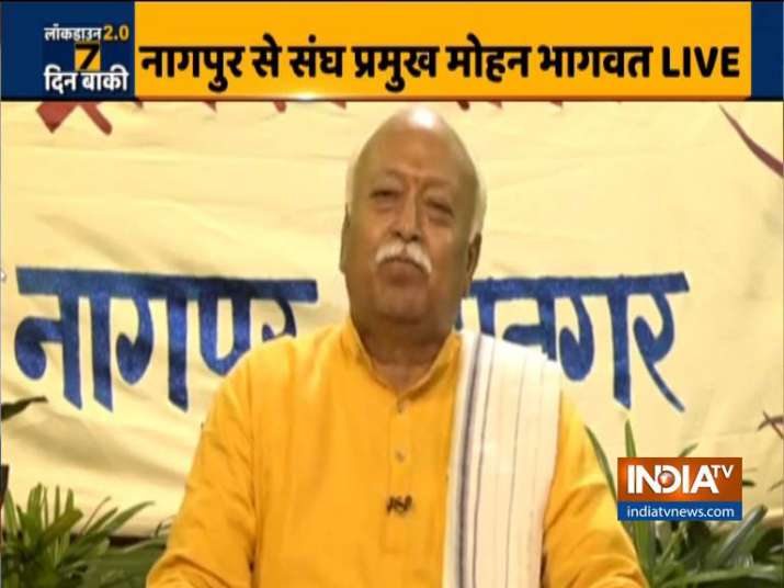 २६ अप्रैल को राष्ट्रीय स्वयंसेवक संघ के प.पू.सरसंघचालक श्री मोहन जी भागवत का राष्ट्र के नाम सम्बोधन के मुख्य बिंदु