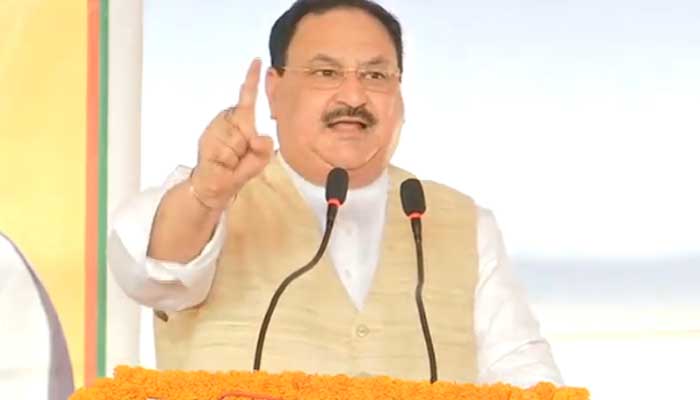 गरीब जनता की सेवा वही कर सकता है, जिसका 56 इंच का सीना होता है- जेपी नड्डा