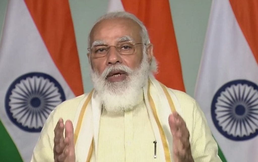 प्रधानमंत्री नरेंद्र मोदी ने गुजरात में वीडियो कॉन्फ्रेंसिंग के माध्यम से ‘किसान सूर्योदय योजना’ का किया उद्घाटन