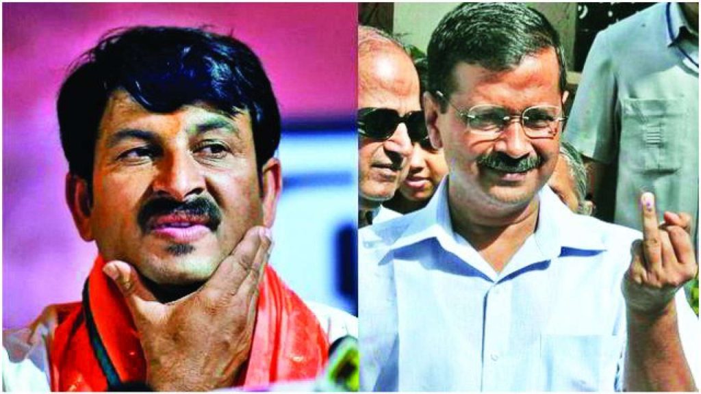 मनोज तिवारी ने अरविंद केजरीवाल को कहा- नमक हराम मुख्यमंत्री, मचा बवाल