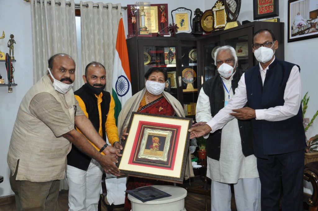 राज्यपाल से आदिवासी जीवन ज्योति फाउंडेशन की प्रतिनिधिमंडल ने की सौजन्य मुलाकात