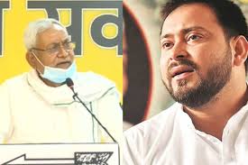 तेजस्वी ने नीतीश पर साधा निशाना, सीएम बोले- राजनीति में आगे बढ़ना है तो ठीक से व्यवहार करना सीखें