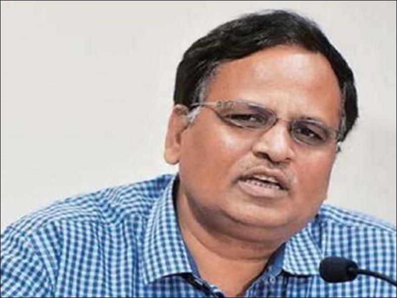 पिछले तीन दिनों में दिल्ली में कोरोना मामलों में कमी: सत्येंद्र जैन