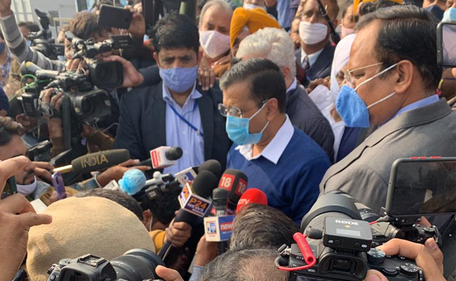 सिंघु बॉर्डर से लौटने के बाद सीएम अरविंद केजरीवाल को हाउस अरेस्ट के आरोप को दिल्ली पुलिस बोली ने नकारा