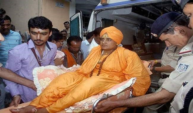 साध्वी प्रज्ञा ठाकुर एम्स में हुई भर्ती, सांस लेने में हो रही थी तकलीफ