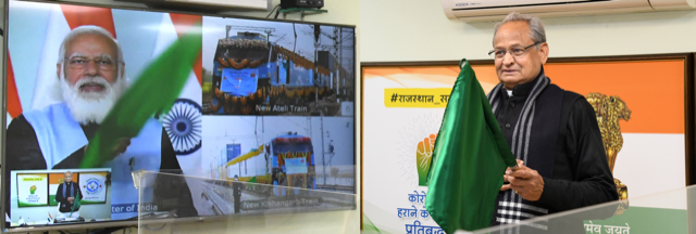 जैसलमेर-बाड़मेर को कांडला और मुंद्रा बंदरगाह से जोड़ने के लिए नई रेल परियोजना शुरू करें केन्द्र- अशोक गहलोत