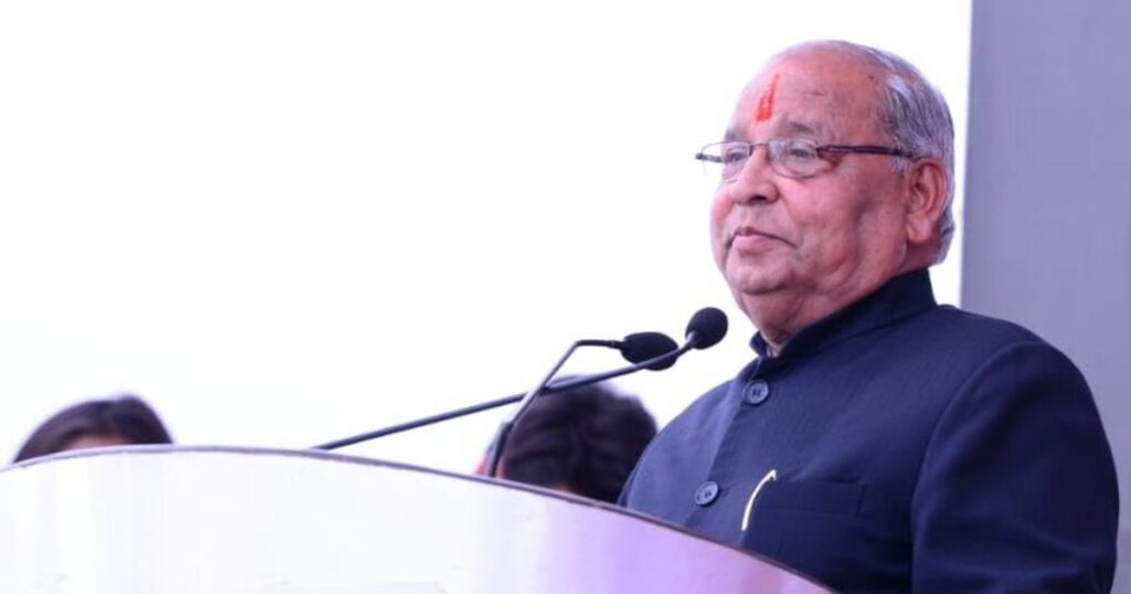 किसानों के बहाने अपनी राजनीतिक जमीन तलाश रही कांग्रेस- बंशीधर भगत BJP state president Banshidhar Bhagat said that Congress and its allies are not enjoying the prosperity of farmers.