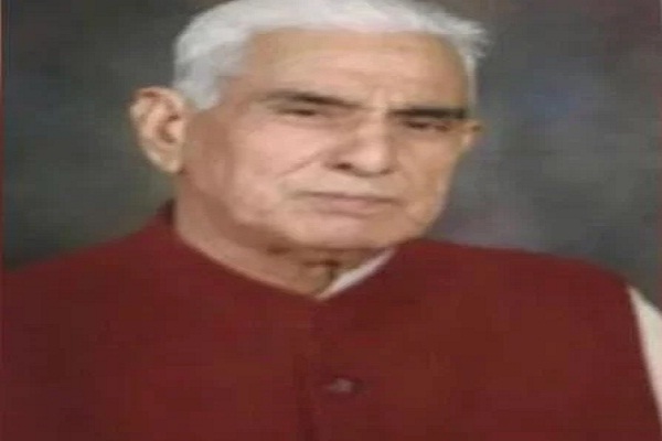 पूर्व मुख्यमंत्री स्व. भजनलाल के करीबी और पूर्व सांसद रामजी लाल का निधन Former Chief Minister Late Former MP Ramji Lal, who was close to Bhajan Lal, died in a private hospital on Thursday night.