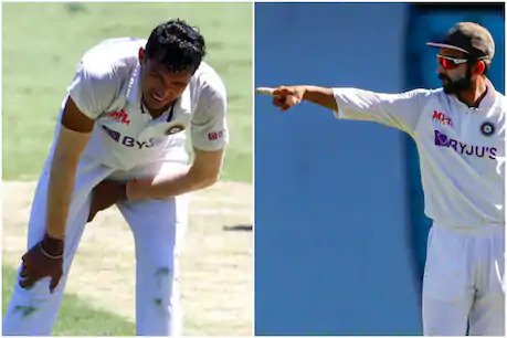 भारत की बढ़ी मुश्किलें, ऑस्ट्रेलिया दौरे पर नवदीप सैनी को लगी चोट Indian team is suffering from one injury after another on Australian tour, now fast bowler Navdeep Saini has been injured.