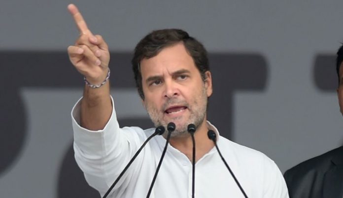 महिला सुरक्षा को लेकर फेल है भाजपा सरकार : राहुल गांधी Former Congress president Rahul Gandhi expressed deep condolences on the murder incident after a young woman was raped in Bhopal