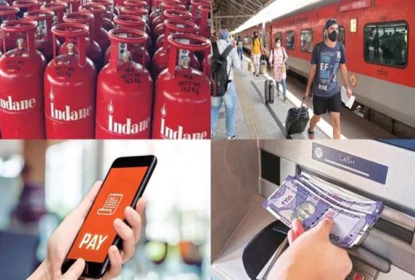 1 फरवरी से बदल जाएंगे रेलवे, ATM और रसोई गैस से जुड़े ये नियम.. Since tomorrow, ie from February 1, many rules related to your daily life will change, including rules like international flights, LPG gas cylinder
