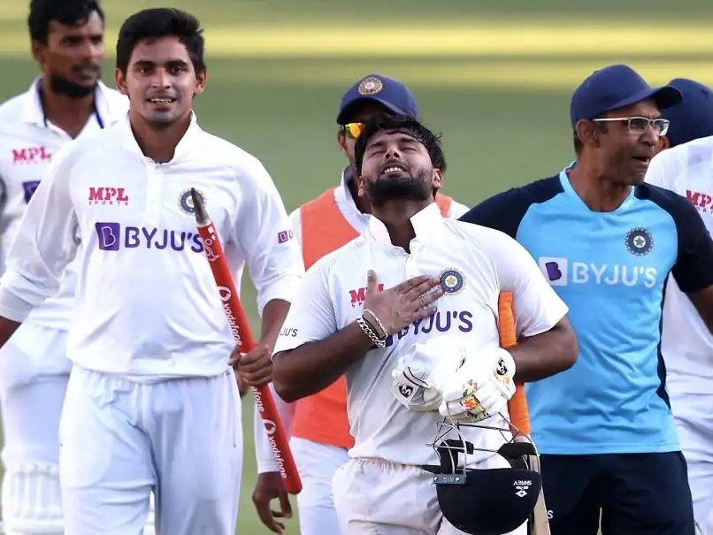 ऐतिहासिक पारी खेलने वाले ऋषभ पंत चुने गए मैन ऑफ दि मैच .. Rishabh Pant, the young batsman who scored an unbeaten 89-run innings at the Gaba International Stadium, has been adjudged Man of the Match.