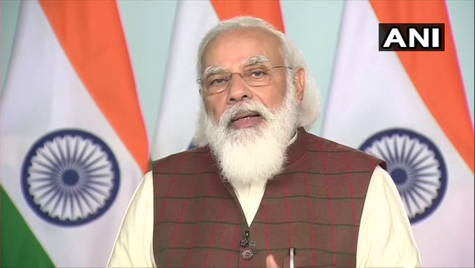 नए साल 2021: पीएम मोदी ने देश को नव वर्ष की शुभकामनाएं दीं, अच्छे स्वास्थ्य की कामना की