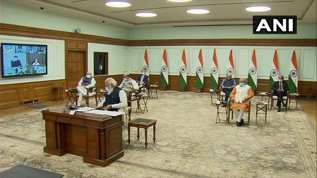 नीति आयोग की गवर्निंग काउंसिल की आज 6वीं मीटिंग, पीएम मोदी ने कहा बजट पर सकारात्मक प्रतिक्रिया ने बताया देश का मूड Prime Minister Modi said that the kind of positive response that came on this year's budget, he has told what the country's mood is. The country has made up its mind to move fast.