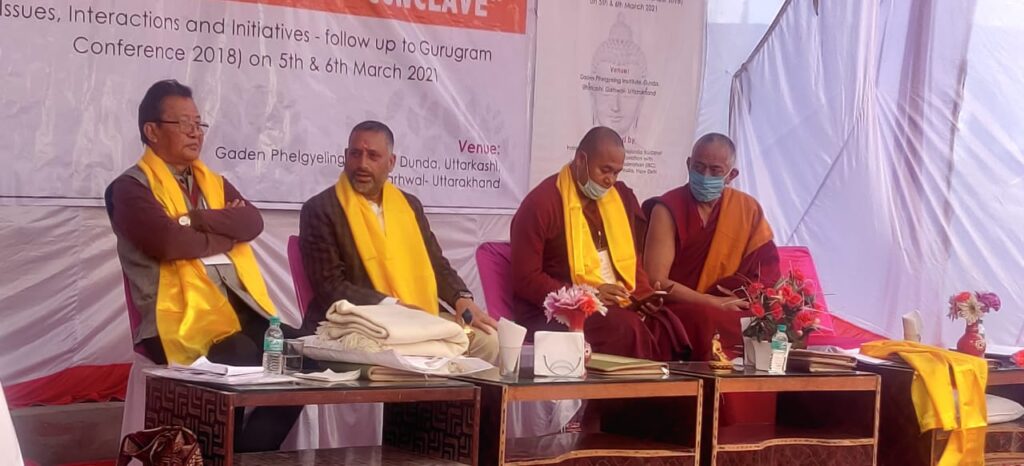 As the chief guest at the Uttarakhand Buddhist Conference, Director of Garhwal Mandal Vikas Nigam, Lokendra Singh Bisht said that Lord