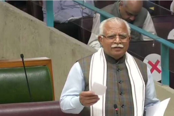 हरियाणा विधानसभा में कांग्रेस का अविश्वास प्रस्ताव की हार, मनोहर लाल खट्टर की सरकार के पक्ष में 55, विपक्ष में पड़े 32 वोट Manohar Lal Khattar's government in Haryana is completely safe. The no-confidence motion has been defeated in the assembly.
