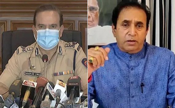 मुंबई: पूर्व पुलिस कमिश्नर परमबीर सिंह ने सीएम को लिखा पत्र, गृहमंत्री देशमुख पर लगाया 100 करोड़ मांगने का आरोप Former Mumbai Police Commissioner Parambir Singh has made a big charge against Maharashtra Home Minister Anil Deshmukh