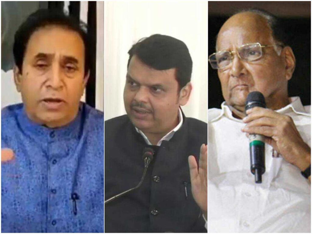 गृह मंत्री अनिल देशमुख के इस्त़ीफे की मांग को लेकर अड़े देवेंद्र फड़नवीस, बोले- पवार साहब सच्चाई से भाग रहे हैं Devendra Fadnavis, former chief minister of the state and senior BJP leader, reiterated the demand for Deshmukh's resignation while