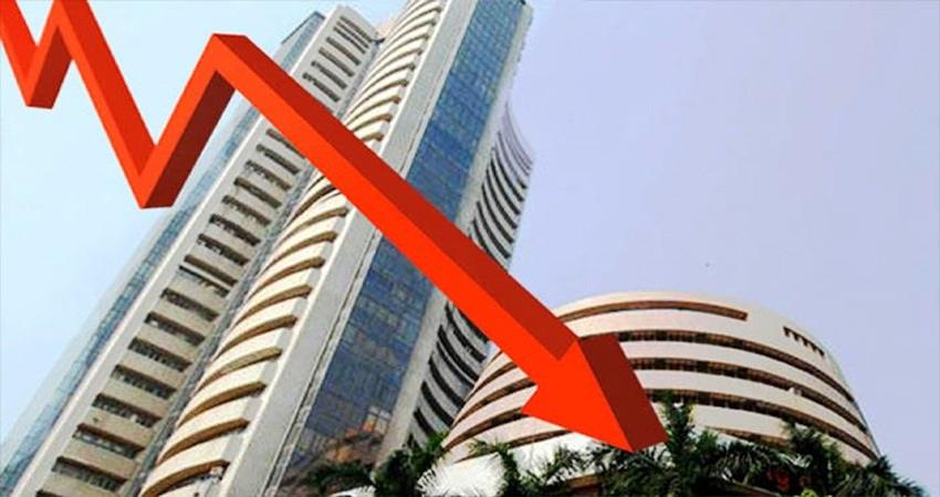 कोरोना के कारण लाल निशान पर खुले सेंसेक्स बाजार The rising cases of Corona were also seen in the stock market. The stock market started on a weak note on Thursday. The stock market
