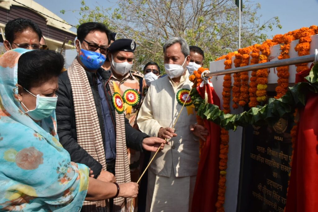उत्तराखंड का खिलाड़ी ला सकता है ओलंपिक पदक-किरण रिजिजू A Memorandum of Understanding (MoU) was signed between Uttarakhand Tourism Development Board (UTDB) and Indo-Tibetan