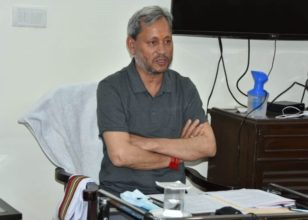 मुख्यमंत्री तीरथ सिंह रावत ने नौगांव से भुकण्डी मोटर मार्ग स्टेज-1 एवं स्टेज-2 के अवशेष कार्यों हेतु 02 करोड़ 27 लाख रूपये किये स्वीकृत