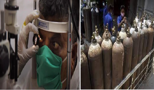क्या इंडस्ट्रियल ऑक्सीजन है ब्लैक फंगस का कारण? While India is fighting against Corona, different kinds of infections are making this epidemic more frightening. After the Kovid-19 pandemic in India, Black Fungus has also become an epidemic. Last week, Health Minister Harsh Vardhan said that black fungus cases have been reported in more than 18 states so far.