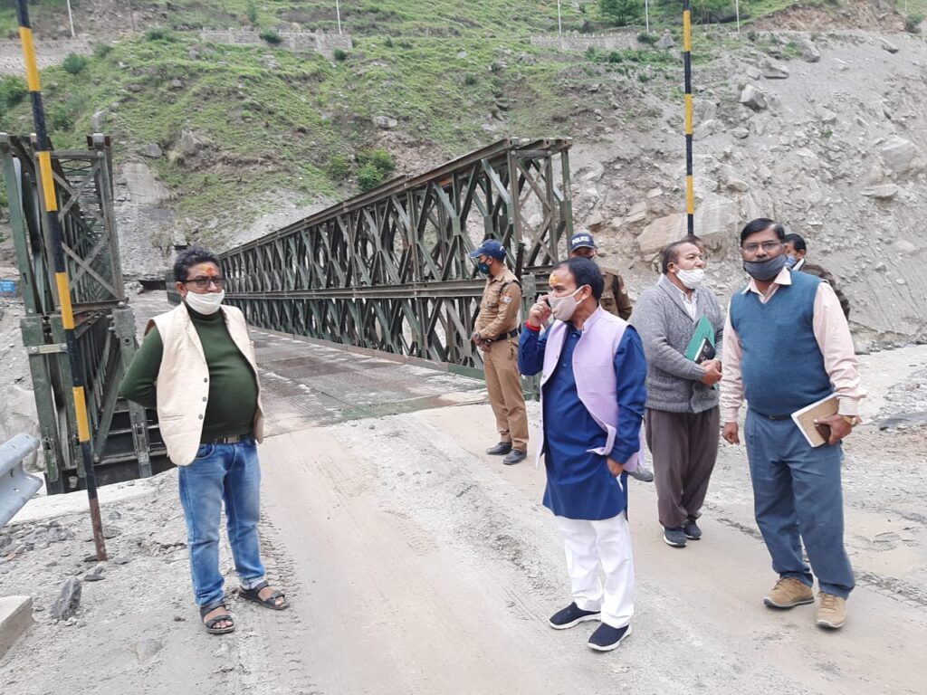 आपदा प्रभावित लोगों की समस्याओं के प्रति सरकार संवेदनशील : डॉ. धन सिंह रावत The state's Higher Education, Cooperation, Protocol and Disaster Management and Rehabilitation Minister, Dr. Dhan Singh Rawat,