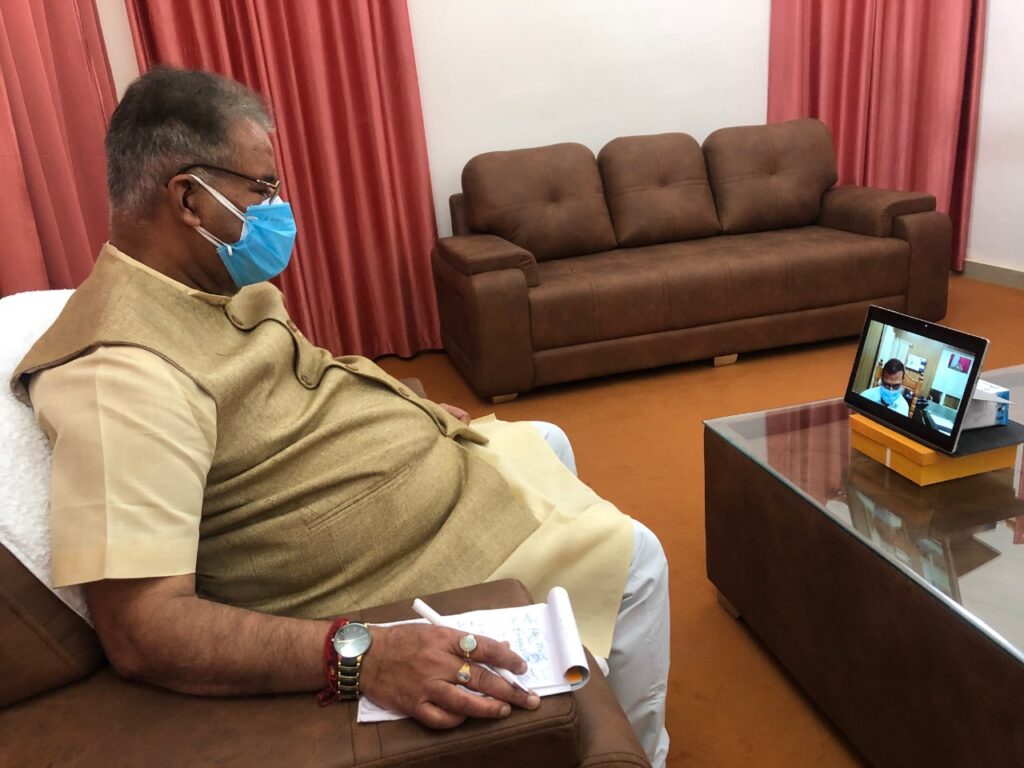 For the prevention and effective control of covid-19 infection, Honorable Minister in charge of District Dehradun, Shri Ganesh Joshi,