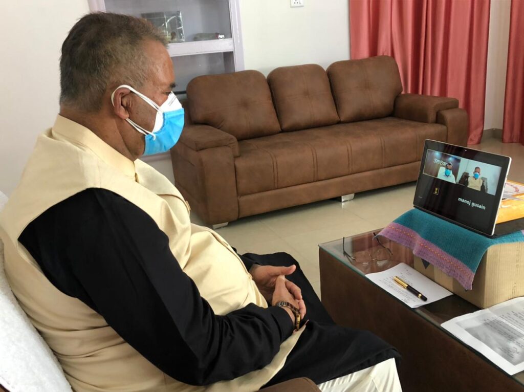 खनिज फाउंडेशन न्यास के अंर्तगत विभिन्न निर्माण कार्यों के लिए करीब डेढ़ करोड़ की धनराशि की स्वीकृति Military welfare, industrial development, small and medium enterprises, Khadi and village industries, district in-charge minister