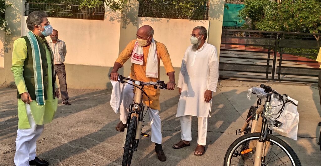 प्रदूषण मुक्त परिसर बनने की दिशा में अग्रसर हुआ हिंदी विश्वविद्यालय
