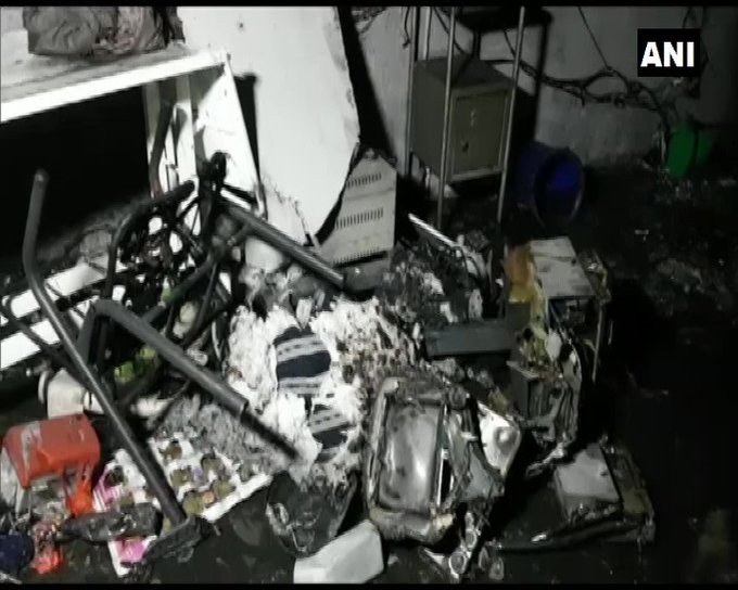 गुजरात के भरूच में पटेल वेलफेयर अस्पताल में लगी भीषण आग, लगभग 18 कोविड मरीजों की मौत