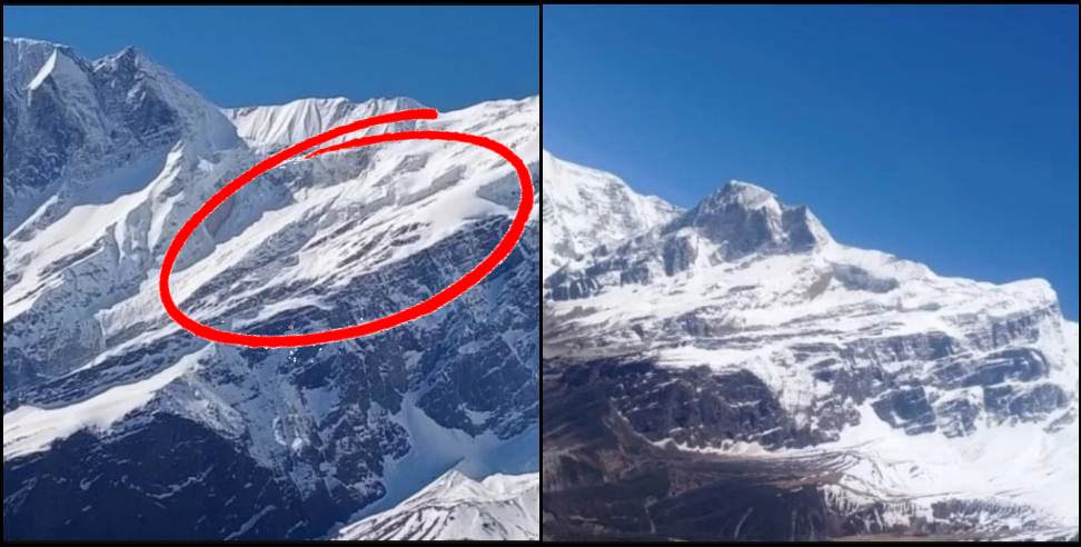 उत्तराखंड : ऋषिगंगा चमोली में उद्गम क्षेत्र के ग्लेशियर में दिखी दरारें, दहशत में आए ग्रामीण A big news has come out from Moli district. On February 7 of this year, the sage Ganga came in spate in Chamoli district, killing many people