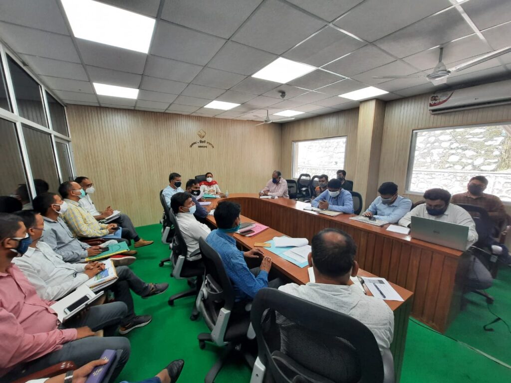 During the meeting chaired by Tehri Eva Srivastava, six sites of Tehri were selected. The selected places include New Tehri, Tiwar Village,