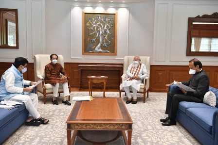 पीएम नरेंद्र मोदी से महाराष्ट्र के सीएम उद्धव ठाकरे ने की मुलाकात, इन मुद्दो पर हुई चर्चा
