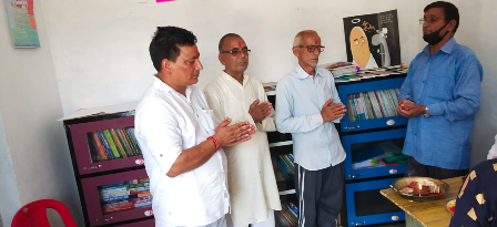 नई टिहरी: एक शिक्षक की अनोखी पहल, जिले के बेरगणी गांव में किया ग्राम पुस्तकालय का निर्माण