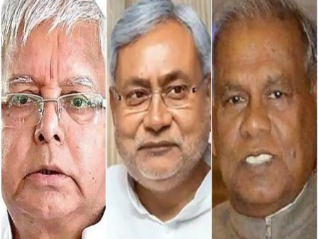 जीतन राम मांझी बर्थडे विश करने पहुंचे लालू यादव के घर, बिहार की राजनीति में मची खलबली On the 74th birthday of Rashtriya Janata Dal (RJD) chief Lalu Prasad, MLA Tej Pratap Yadav has opened the door of RJD for Hindustani Awam Morcha (Hum) supremo Jitan Ram Manjhi.