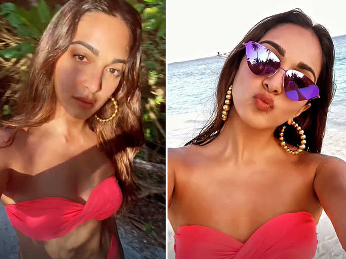पिंक बिकिनी में नजर आई कियारा आडवाणी, वीडियो शेयर कर कहा – याद आ रही है Actress Kiara Advani, who made a mark in Bollywood with the film Dhoni, is known for her hot and bold style. Kiara Advani is also very active