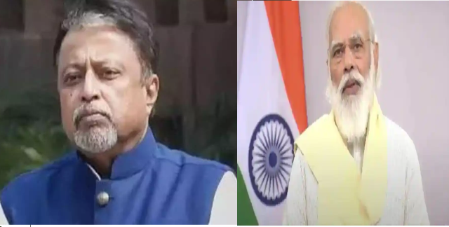 पीएम मोदी ने मुकुल रॉय से फोन पर की बात, राज्य की राजनीति में मची हलचल Prime Minister Narendra Modi on Thursday called Mukul Roy, BJP's national vice president and party's chief leader in Bengal, to inquire about his wife's health. According to sources, PM Modi called Roy at 10 am on Thursday and during this time inquired about the health of his wife infected with Corona.