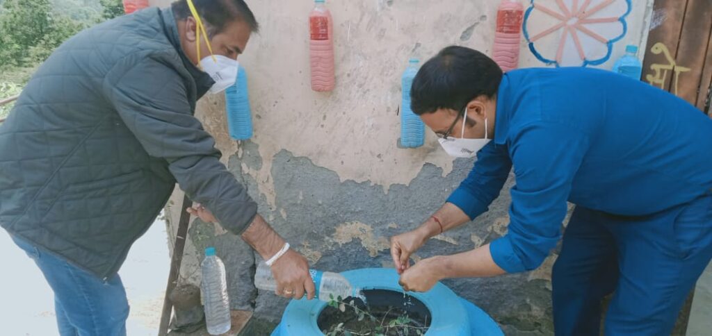 विश्व पर्यावरण दिवस पर मसूरी में हिल्दारी ने चलाया वृक्षारोपण अभियान