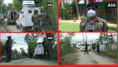 सोपोर में सुरक्षाबलों ने लश्कर के कमांडर सहित तीन आतंकियों को किया ढेर