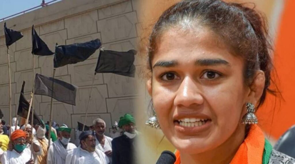 योग दिवस कार्यक्रम में भाग लेने पहुंची बबीता फोगाट का किसानों ने किया अपमान The farmers' protest against the Kisan Bill is still going on. Farmers opposing the Kisan Bill are also fiercely opposing BJP leaders