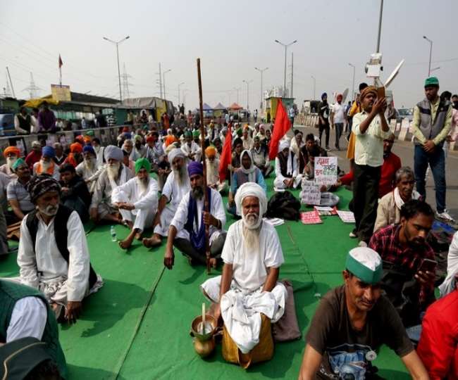 किसान आंदोलन: किसान आज देशभर में राजभवनों का करेंगे घेराव, दिल्ली में कड़ी सुरक्षा