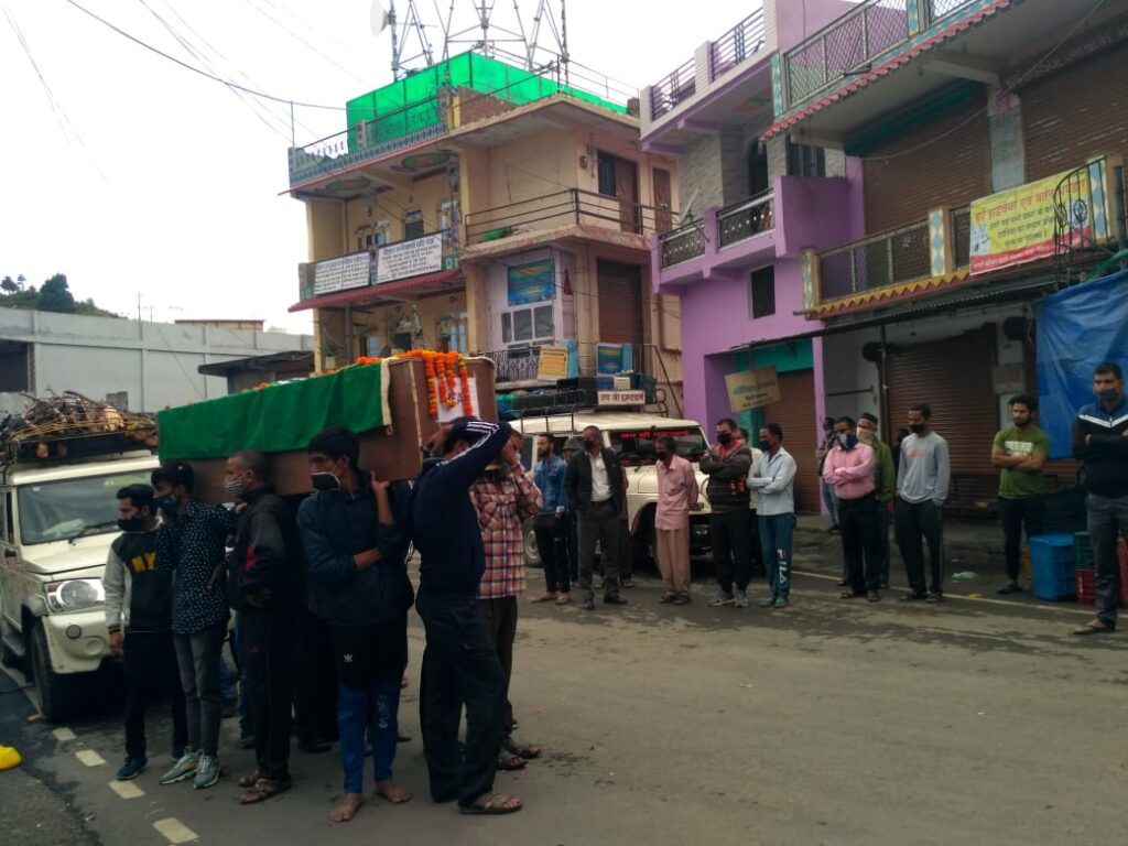 ड्यूटी के दौरान कठुडी गांव के आईटीबीपी के एक जवान की हार्ट अटैक से मौत