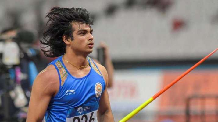 भारत के भाला फेंक एथलीट नीरज चोपड़ा ने लिस्बन में जीता स्वर्ण पदक India's leading javelin thrower Neeraj Chopra won the gold medal with a throw of 83.18m in the Meeting Cidade de Lisboa tournament,