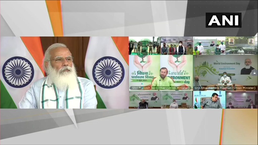 विश्व पर्यावरण दिवस कार्यक्रम को प्रधानमंत्री मोदी ने किया संबोधित, जानें उनके भाषण की प्रमुख बातें